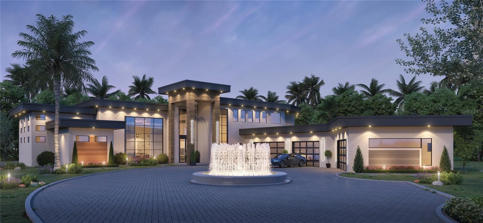 Sample Front Elevation — 13377 Lake Butler Boulevard, Winter Garden, Florida