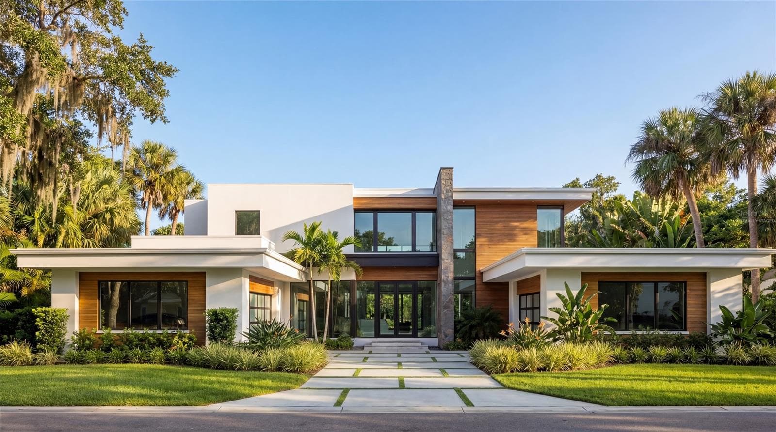 Front Exterior Rendering - Virtually Staged — 9671 Blandford Road, Orlando, Florida