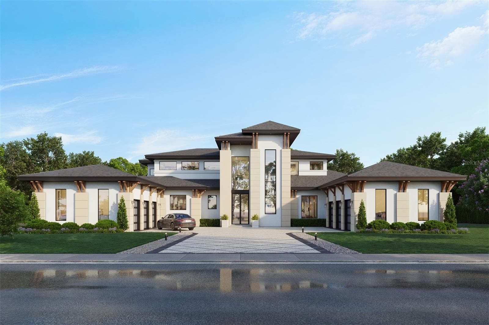 Front Elevation — 8774 Lake Tibet Court, Orlando, Florida