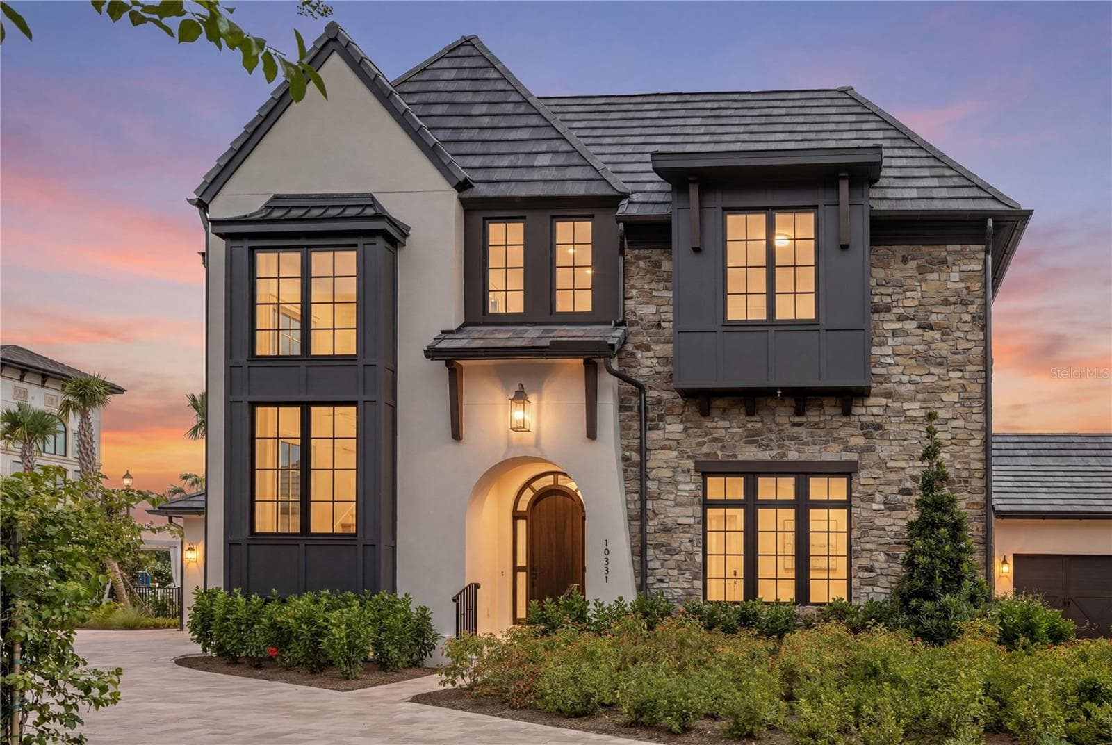 Front Exterior-Twilight — 10331 Winter Sparkle Circle, Golden Oak, Florida